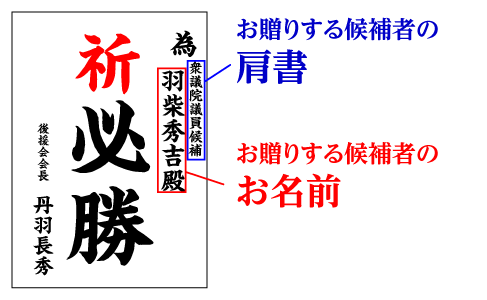 選挙用為書き（簡単・お急ぎ対応） ｜ 株式会社 西光美術｜「こんな印刷できますか？」にお応えする八王子の会社です。